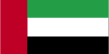 De vlag van Verenigde Arabische Emiraten