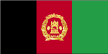 De vlag van Afghanistan