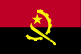 De vlag van Angola