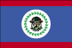 De vlag van Belize