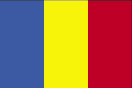 De vlag van Tsjaad