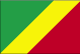 De vlag van Congo-Brazzaville