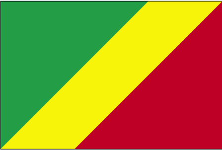 De vlag van Congo-Brazzaville