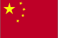 De vlag van China