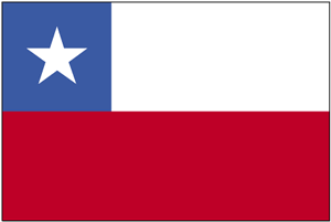 De vlag van Chili