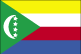De vlag van Comoren
