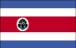 De vlag van Costa Rica