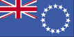 The flag of Cook Islands