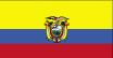 De vlag van Ecuador