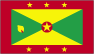 De vlag van Grenada