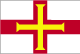 The flag of Guernsey
