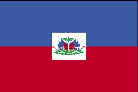 De vlag van Haïti