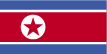 De vlag van Noord-Korea