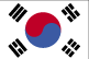 De vlag van Zuid-Korea