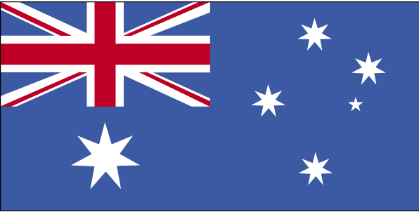 The flag of Christmas Island