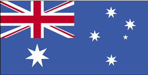 The flag of Christmas Island