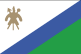 De vlag van Lesotho