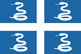 The flag of Martinique