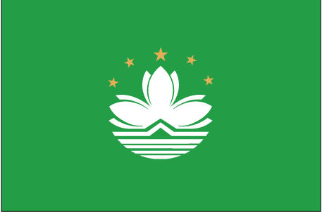 De vlag van Macau