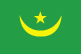De vlag van Mauritanië