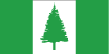 De vlag van Norfolk