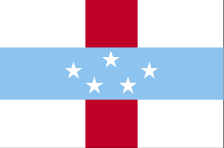 The flag of Netherlands Antilles