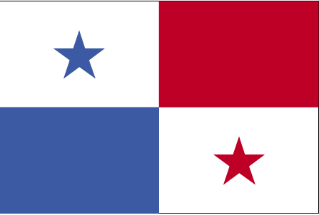 De vlag van Panama