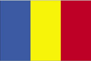 De vlag van Roemenië