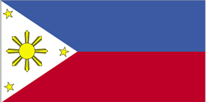 De vlag van Filipijnen