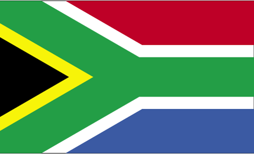 De vlag van Zuid-Afrika