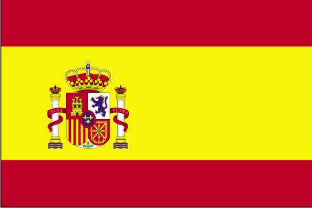 De vlag van Spanje