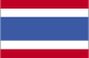De vlag van Thailand