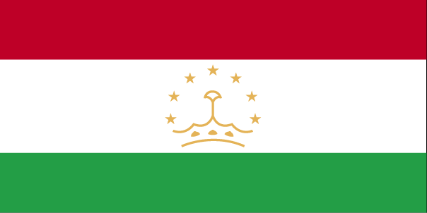 De vlag van Tadzjikistan