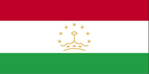 De vlag van Tadzjikistan