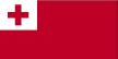 De vlag van Tonga