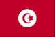 De vlag van Tunesië
