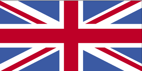 De vlag van Verenigd Koninkrijk