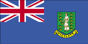 De vlag van Britse Maagdeneilanden