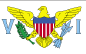 The flag of Virgin Islands
